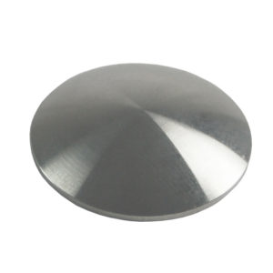 Plots podotactiles en aluminium avec surface lisse pour intérieur.