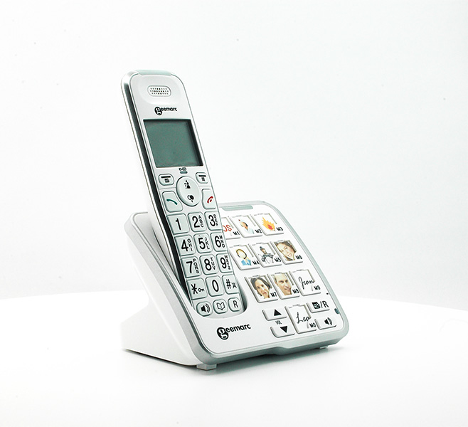 Télephone sans fil amplifié répondeur AMPLIDECT295 Geemarc à 67,15 €
