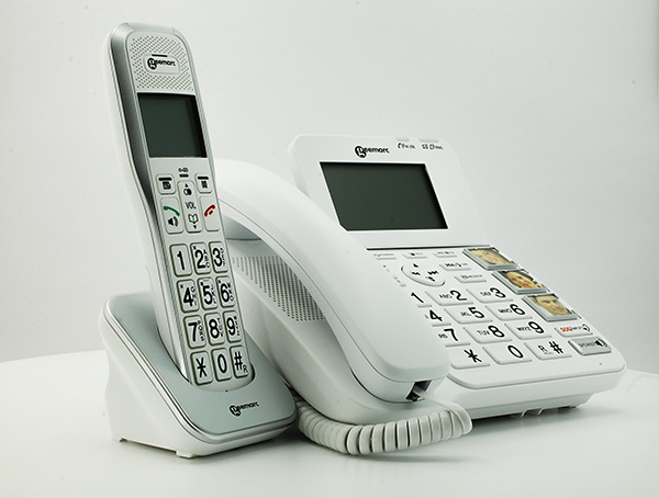 Téléphone sans fil pour malvoyants à grosses touches Amplidect 595 - Mieux  voir