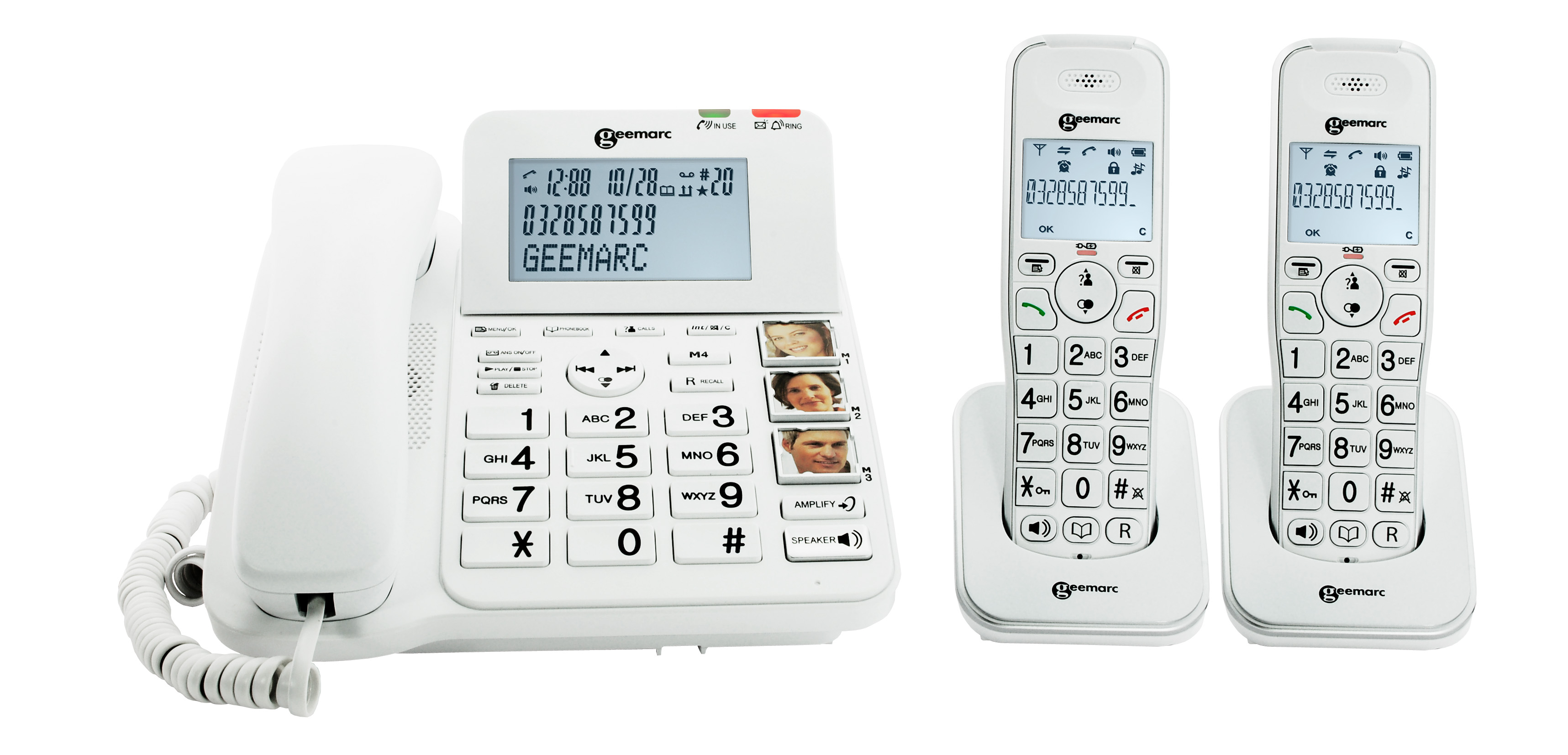 Téléphone sans fil AMPLIDECT 295 - GEEMARC TELECOM