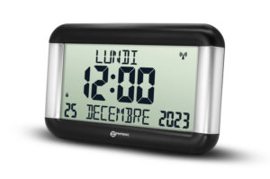 Horloge numérique automatique avec affichage de la date
