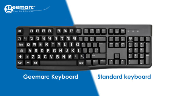 standard computer keyboard