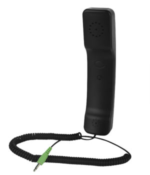 Listener in the form of a handset